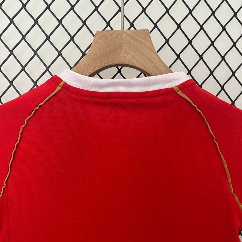 2006/2007 Retro Manchester United Home Football Shirt Kids Size