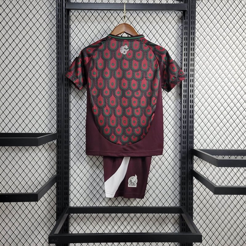 2024/2025 Mexico Home Football Shirt Kids