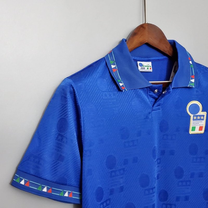 1994 Retro Italy Home Football Shirt