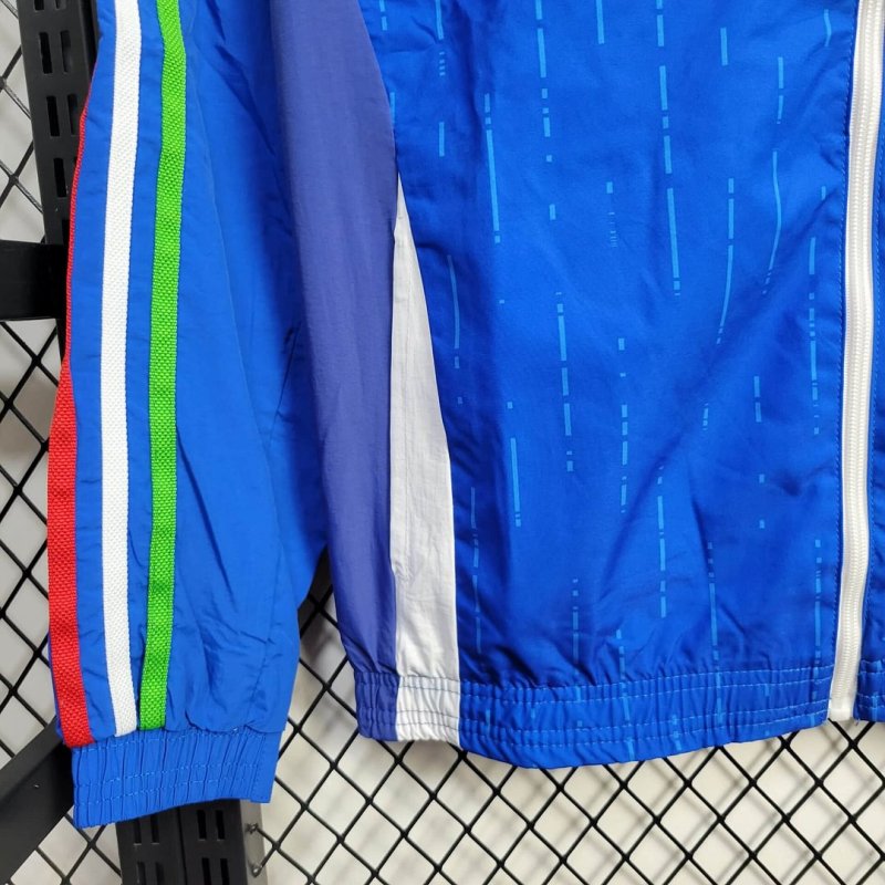 2024 Italy Reversible Windbreaker Football Shirt