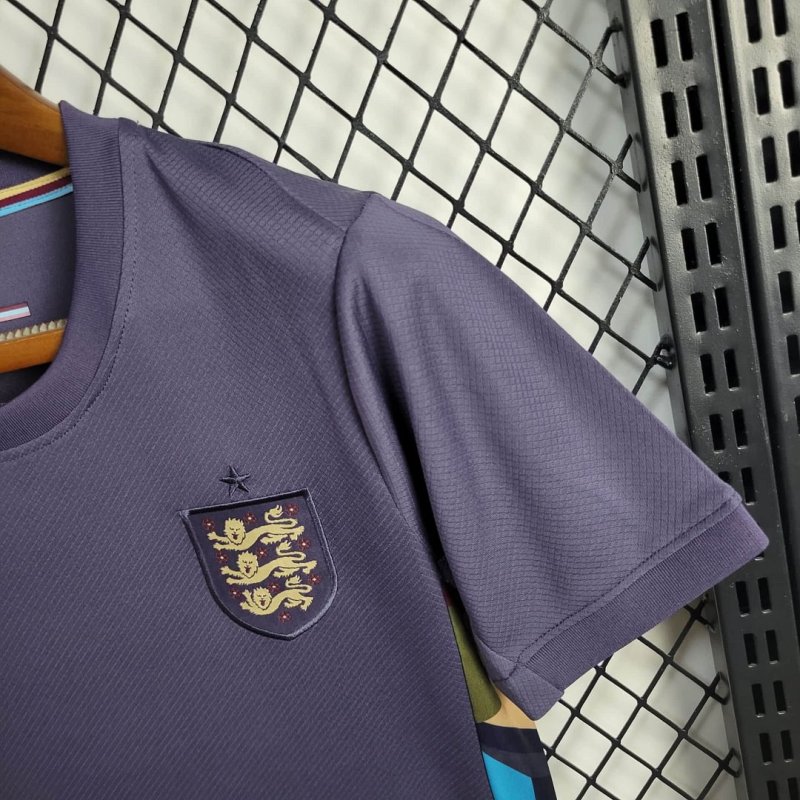 2024 England Away Football Shirt Kids