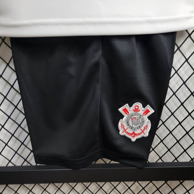 2024/2025 Corinthians Home Football Shirt Kids Size