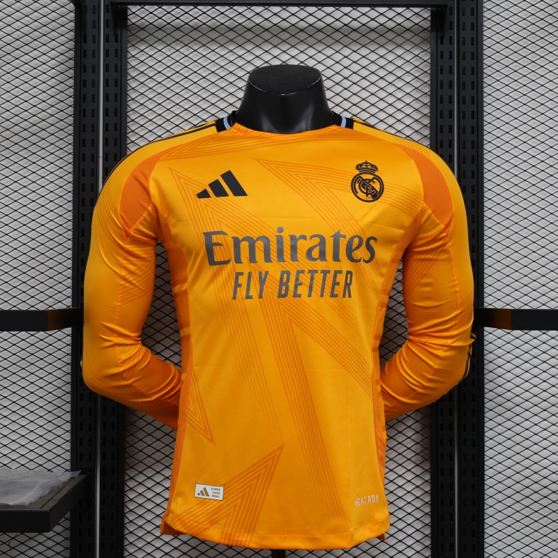 2025/2026 Real Madrid away long-sleeved football Shirt