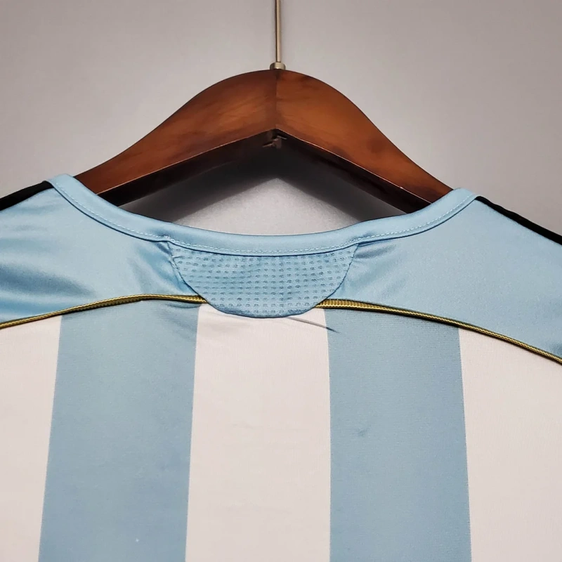 2006 Retro Argentina Home Football Shirt