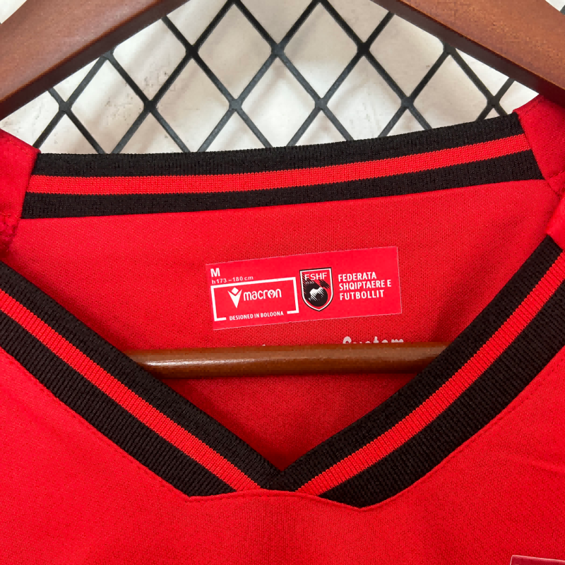 2025-2026 Albania Home Fan Red Football Shirt