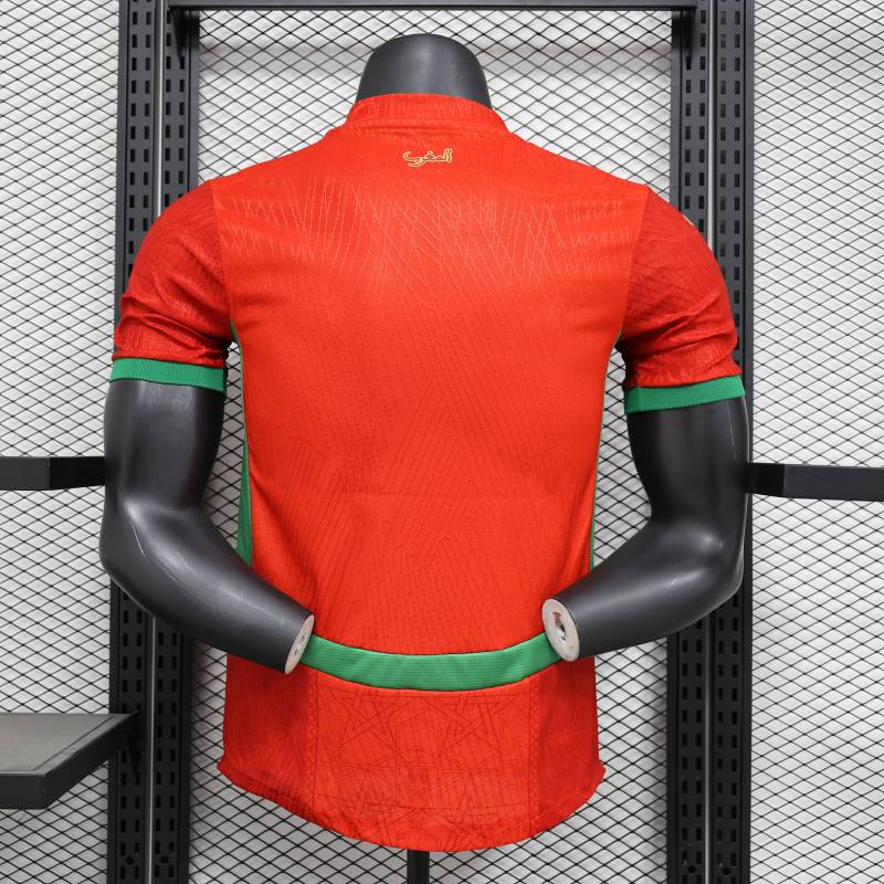 2024/2025 For Players Edition Morocco Home Football Jersey