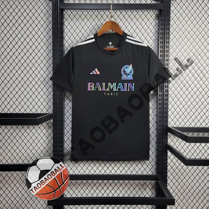 2024/2025 Mexico Black Casual Shirt