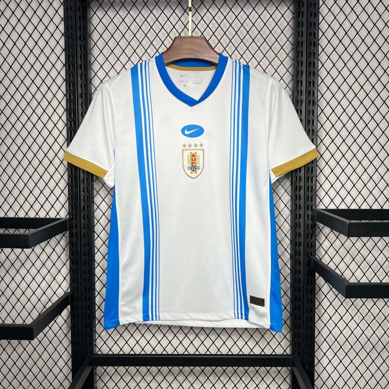 2024 Uruguay Pre-Match Training Wear Football Shirt