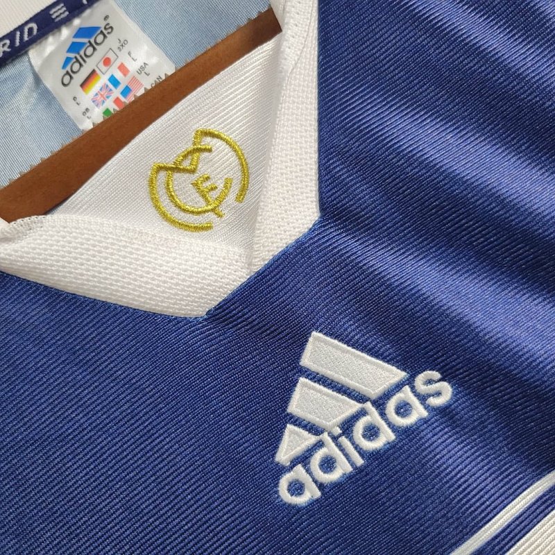1998/1999 Retro Real Madrid Away Football Shirt