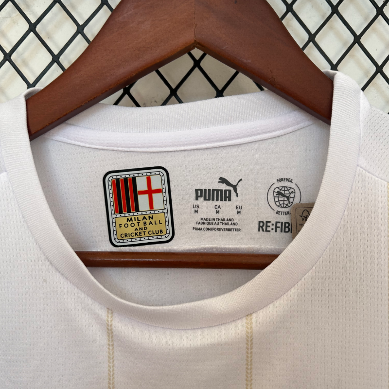 2024/2025 AC Milan 125th Anniversary White Shirt