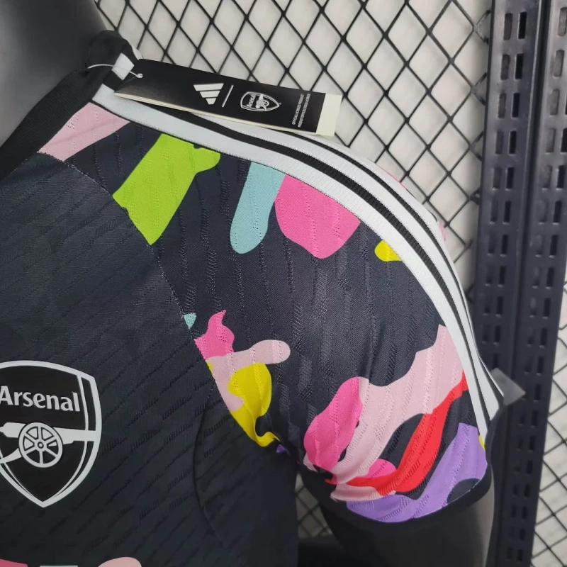 2024/2025 Player Version Arsenal Special Edition Black Football Shirt