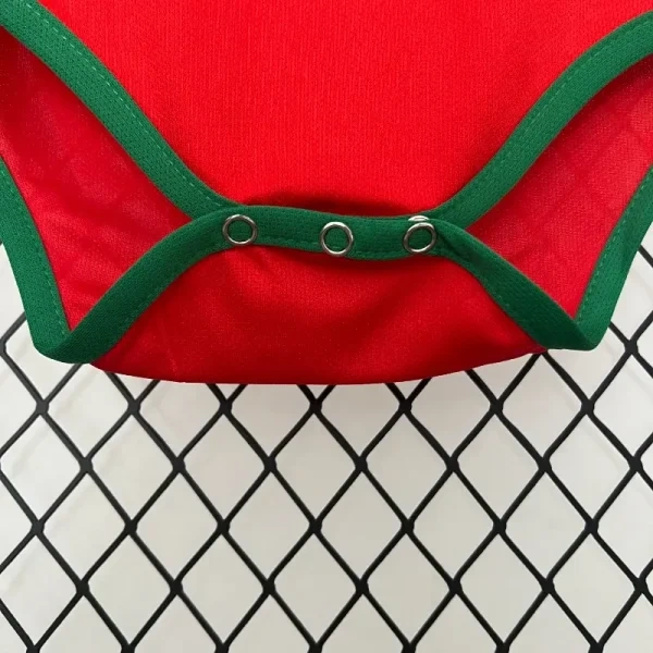 2024/25 Portugal National Team Home Baby One-Piece Jersey