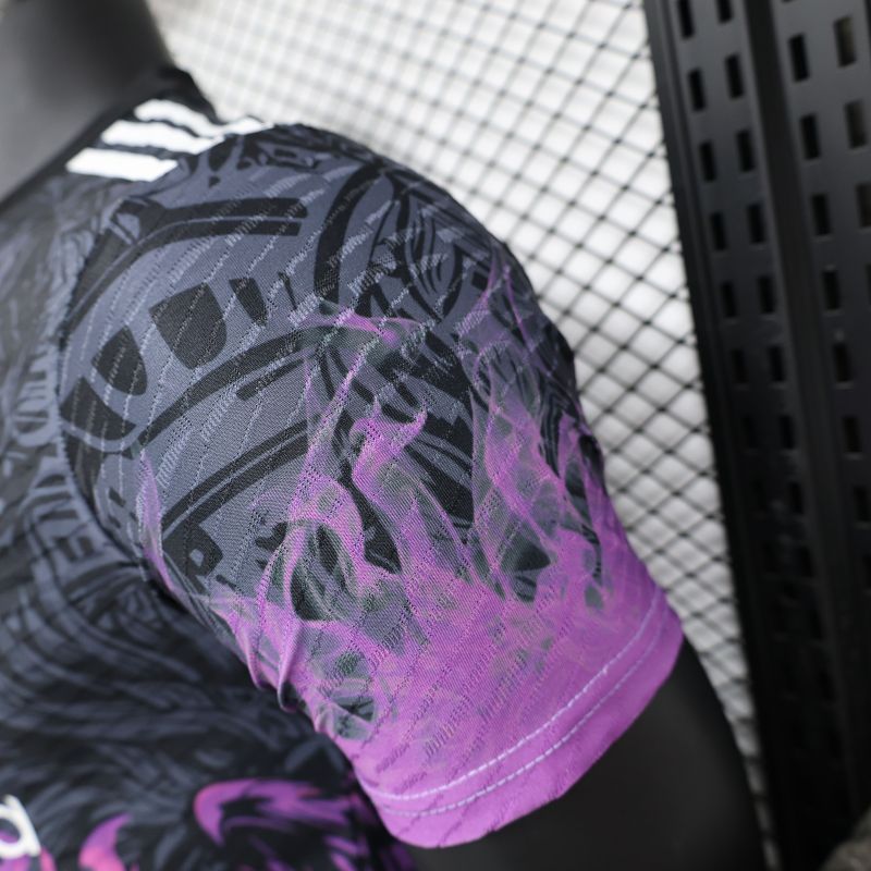 2024/2025 Player Edition Liverpool Black & Purple Special Edition Football Jersey