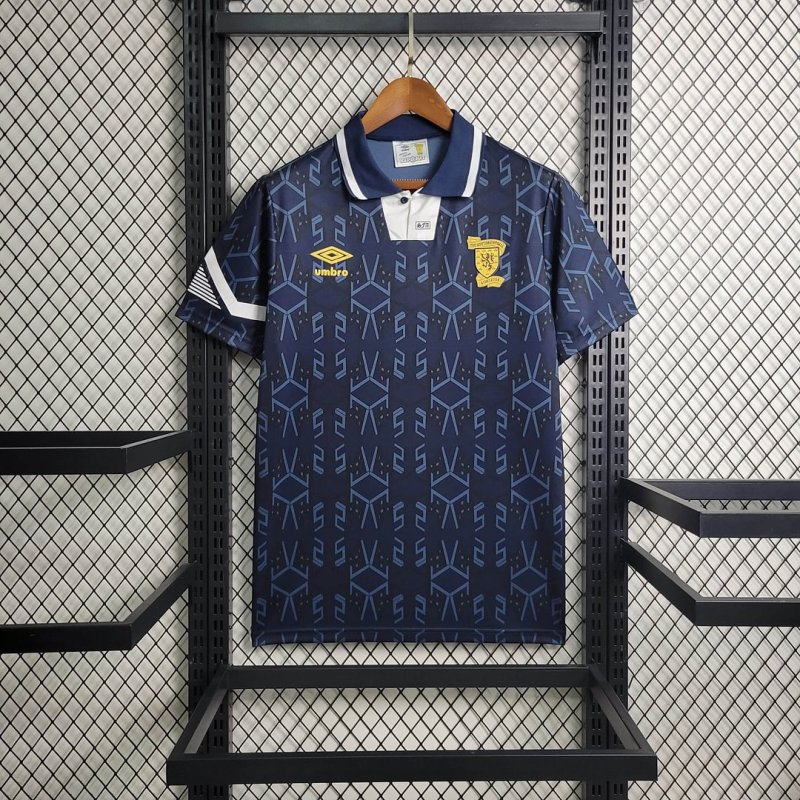 1992 Retro Scotland Home Football Shirt