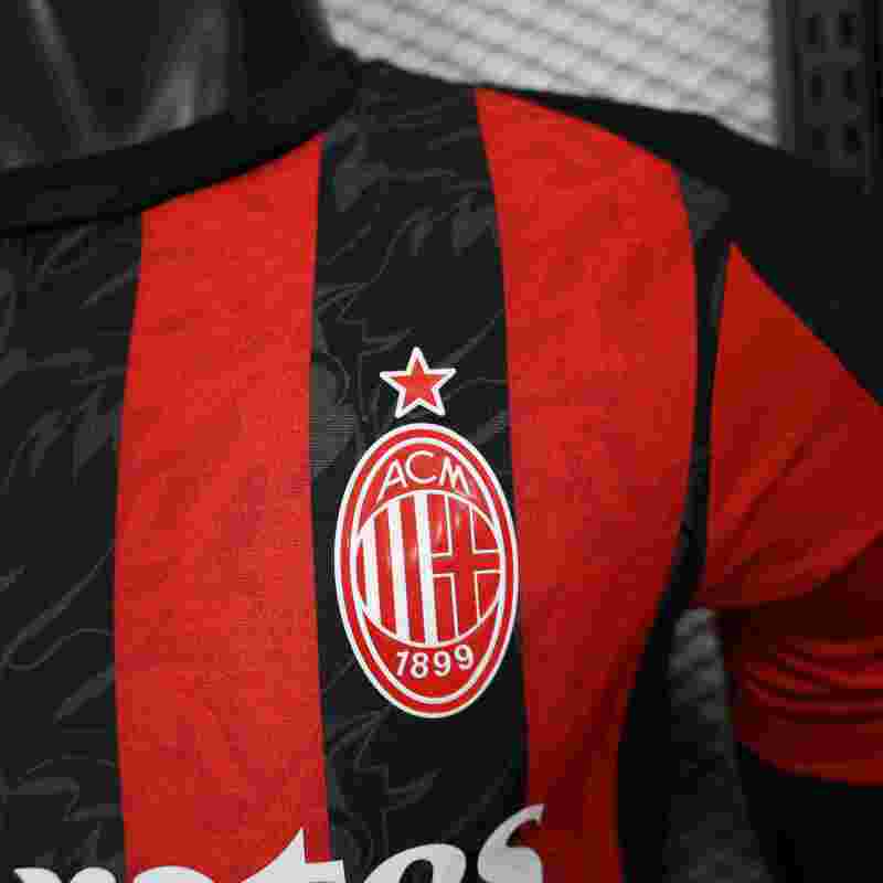 2025/2026 AC Milan Home Football Shirt