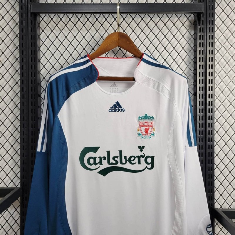 2006/2007 Retro Long Sleeve Liverpool Third Away Football Shirt