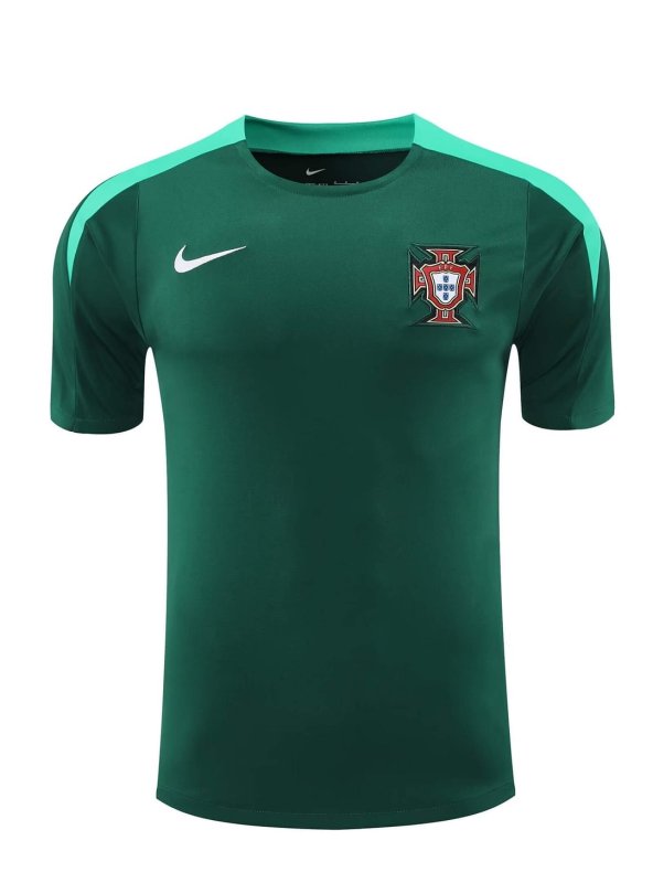 2024/2025 Portugal Training Wear Green Suit Shirt