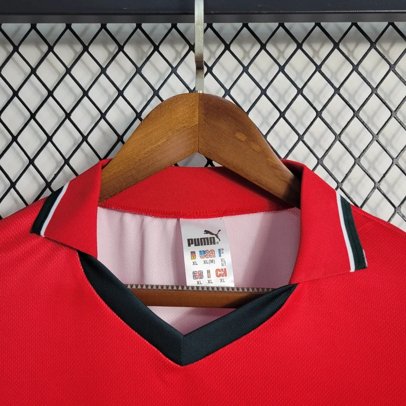 1998 Retro Long Sleeve Morocco Third Away Football Shirt