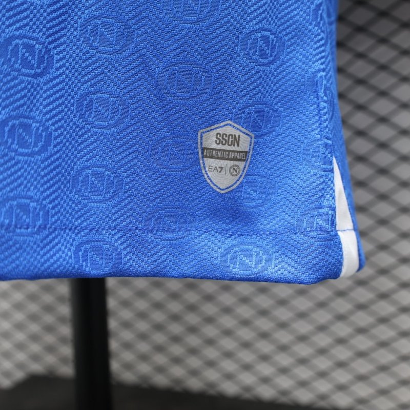 2024/2025 Player Version Napoli Home Football Shirt