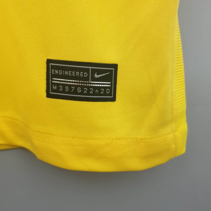 2020 Brazil Home Football Shirt