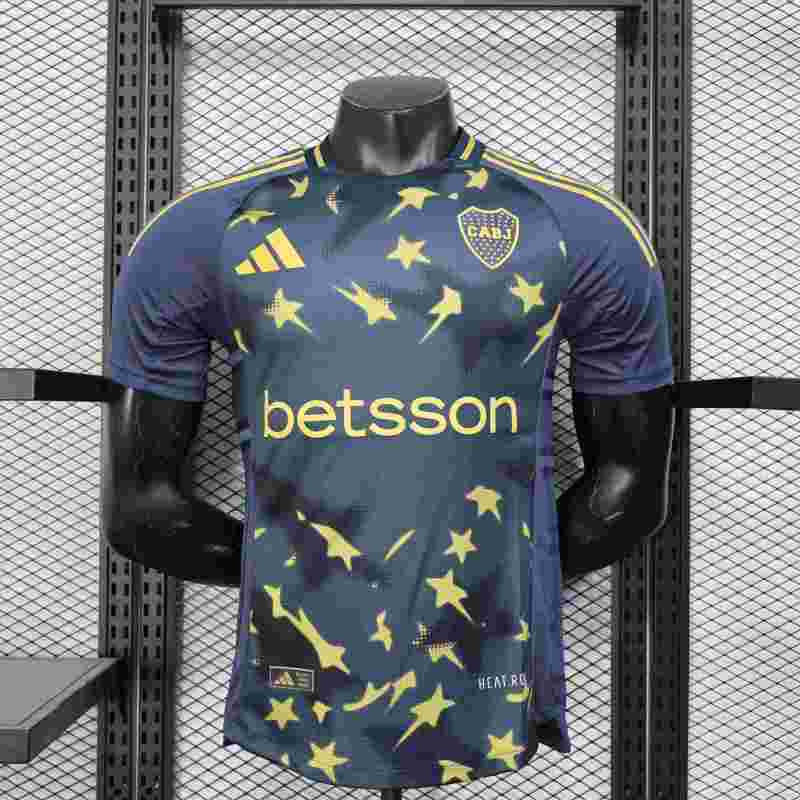 2025/2026 Player Version Boca Juniors second Away Football Shirt
