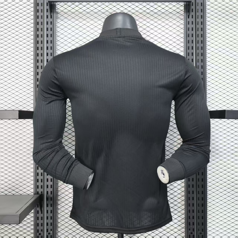 2025/26 Germany Long Sleeve Player Anniversary Edition Black Football Shirt
