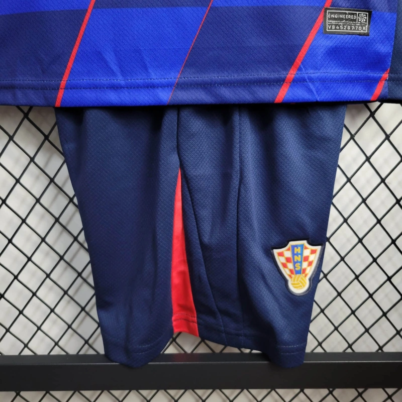 2024 Croatia Away Football Shirt Kids