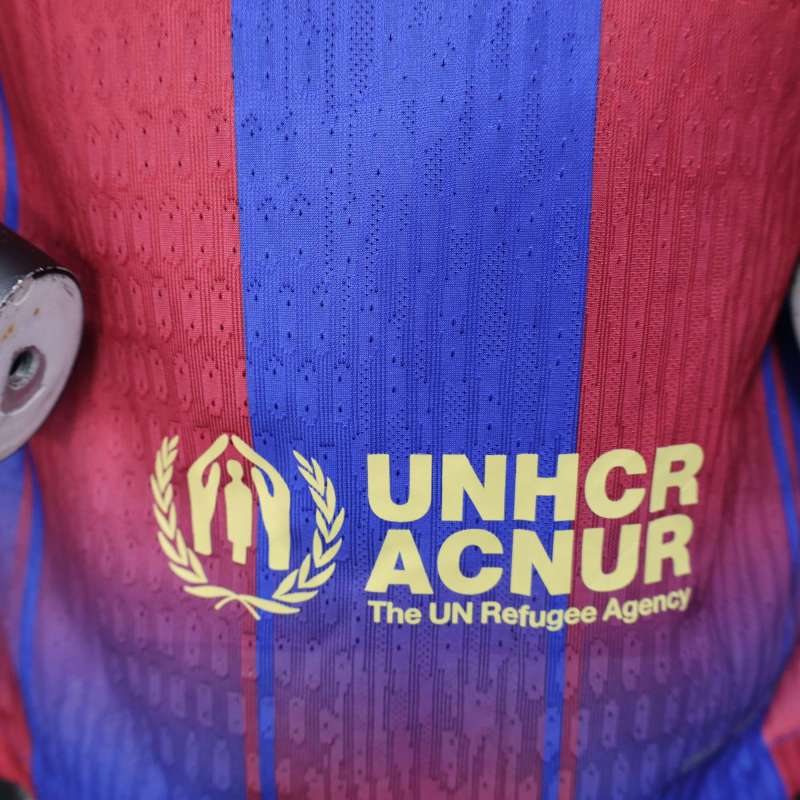 2025/2026 Barcelona Player Edition Home Football Shirt