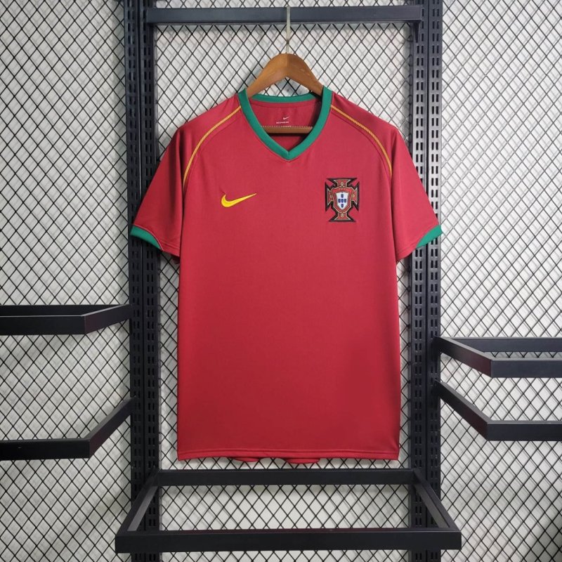 2006 Retro Portugal Home Football Shirt