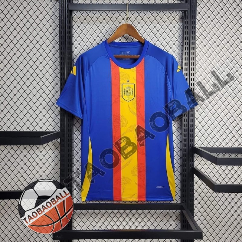 2024 Spain Training Wear Football Shirt