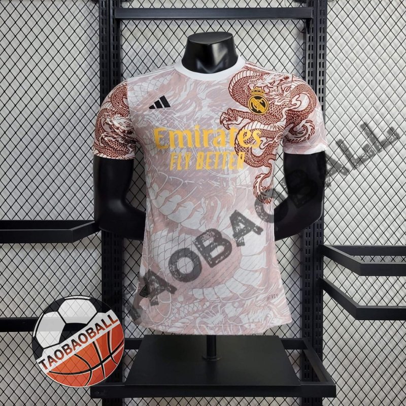 2024/2025 Player Version Real Madrid Special Edition Dragon Football Shirt