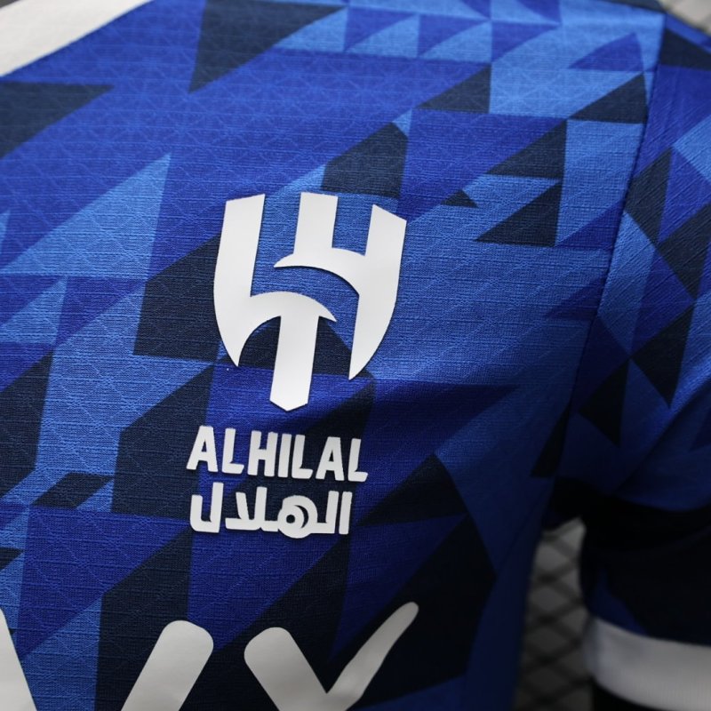 2024/2025 Player Version Al Hilal Home Football Shirt