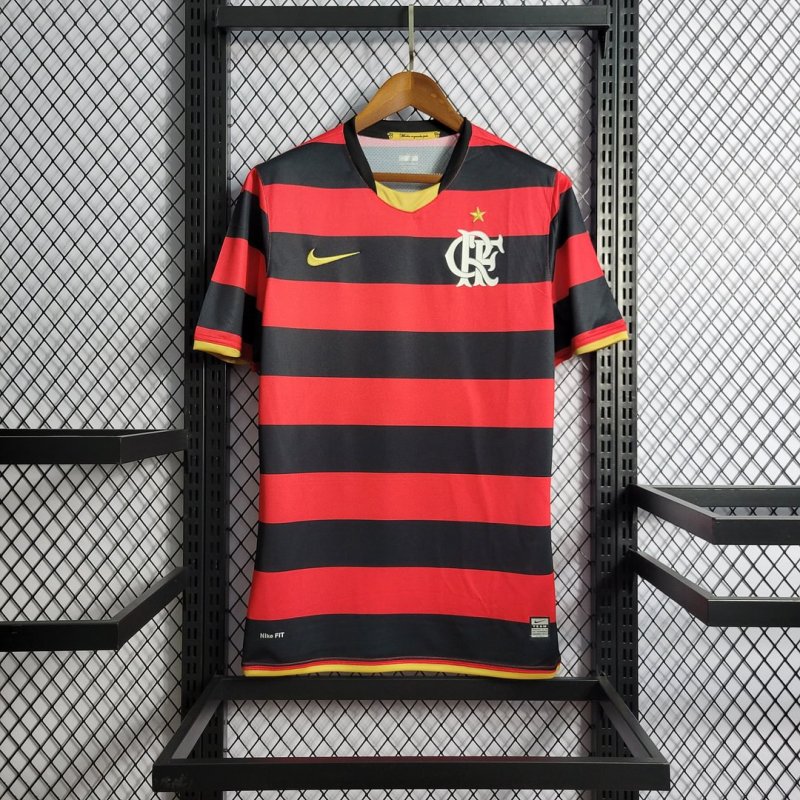2008/2009 Retro Flamengo Home Football Shirt
