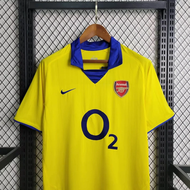 2003/2004 Retro Arsenal Away Football Shirt