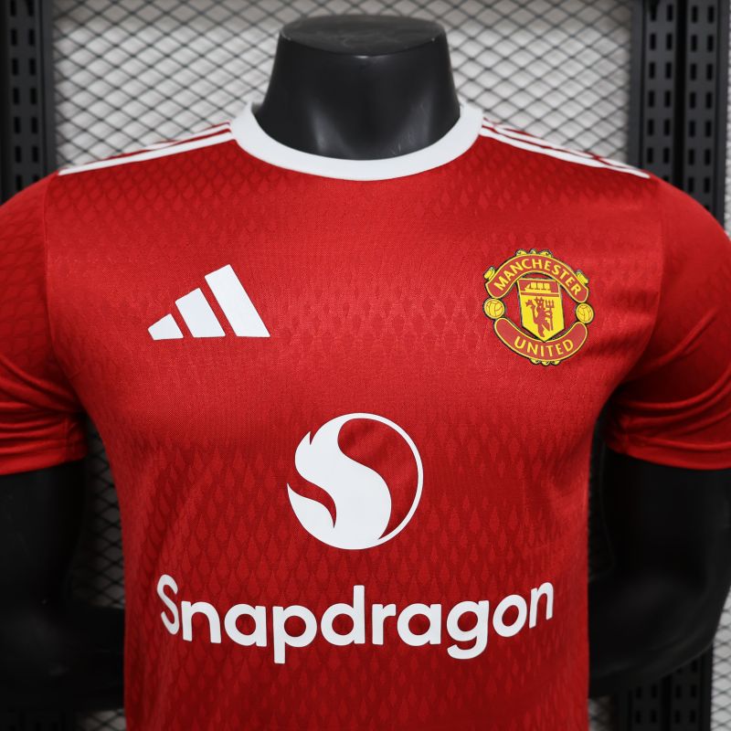 2024/2025 Player Edition Manchester United Special Edition Red Football Jersey