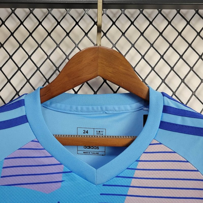 1:1 copy top quality 20242025 Real Madrid Goalkeeper Football Shirt Kids Size