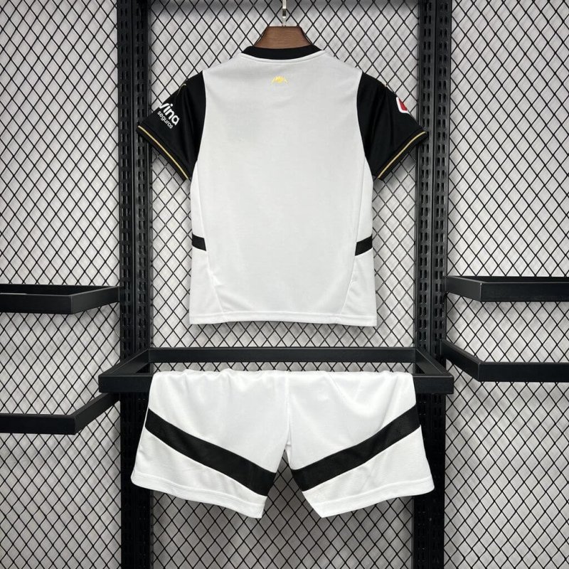 2024/2025 Valencia Home Football Shirt Kids Size