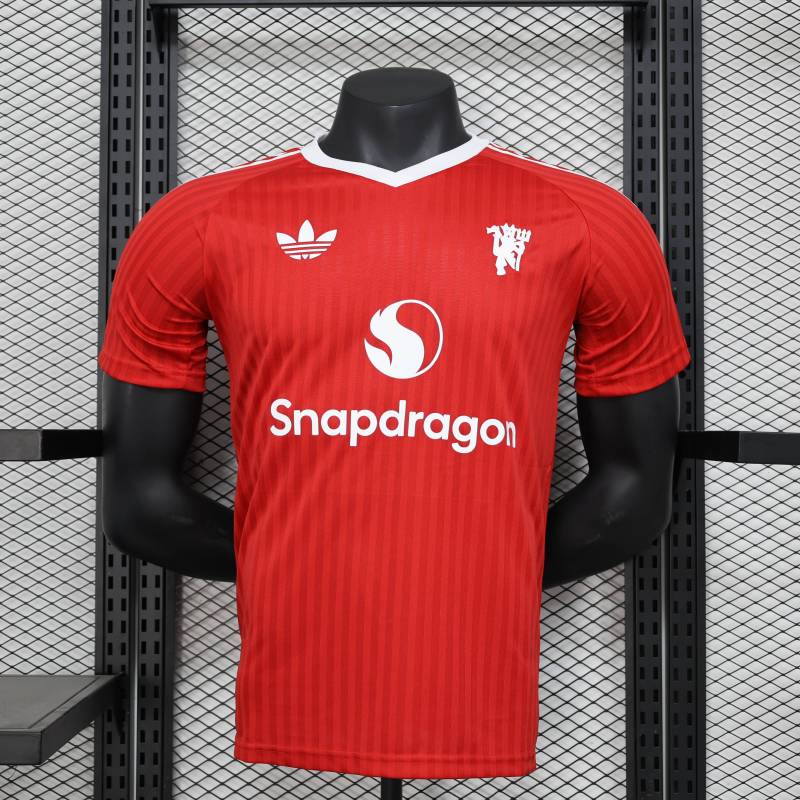 2024/2025 Player Edition Manchester United Home Football Jersey