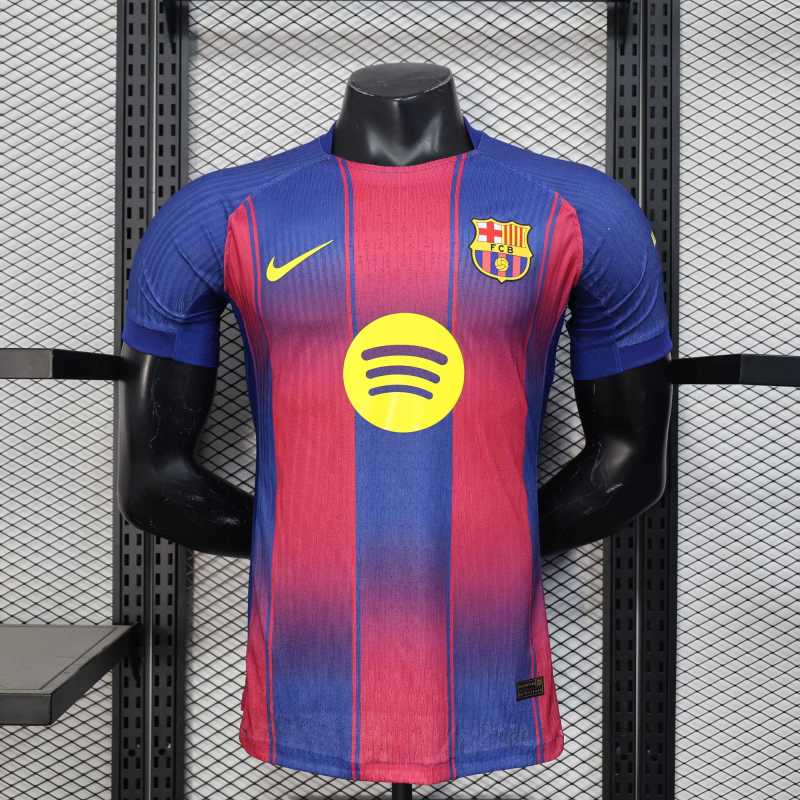 2025/2026 Barcelona Player Edition Home Football Shirt