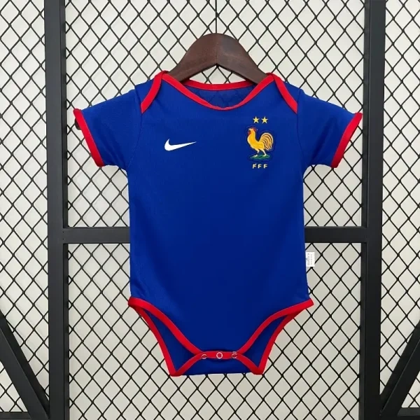 2024/25 France National Team Home Baby One-Piece Jersey
