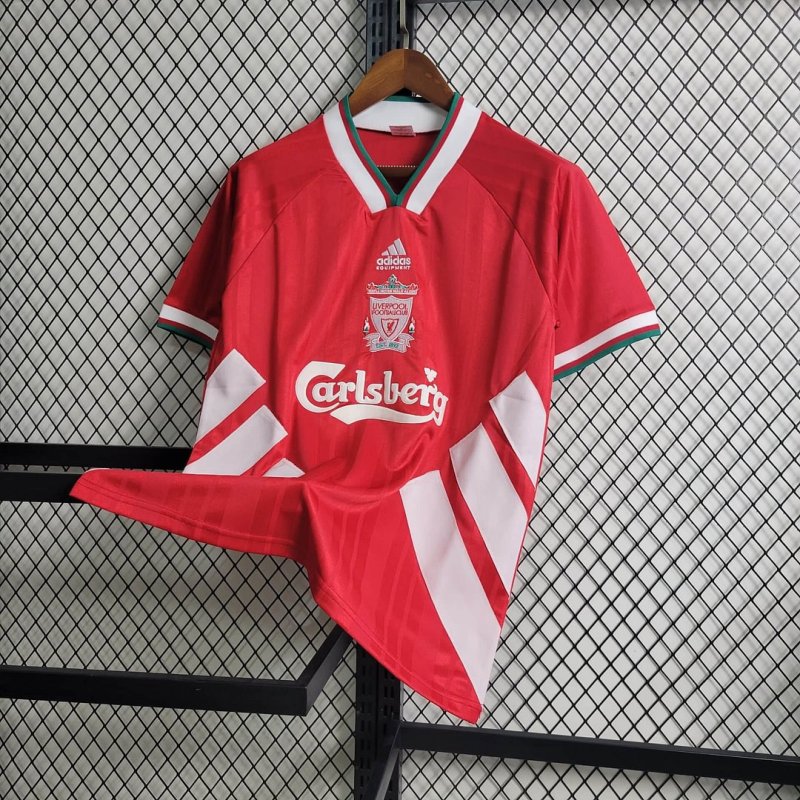 1993/1995 Retro Liverpool Home Football Shirt
