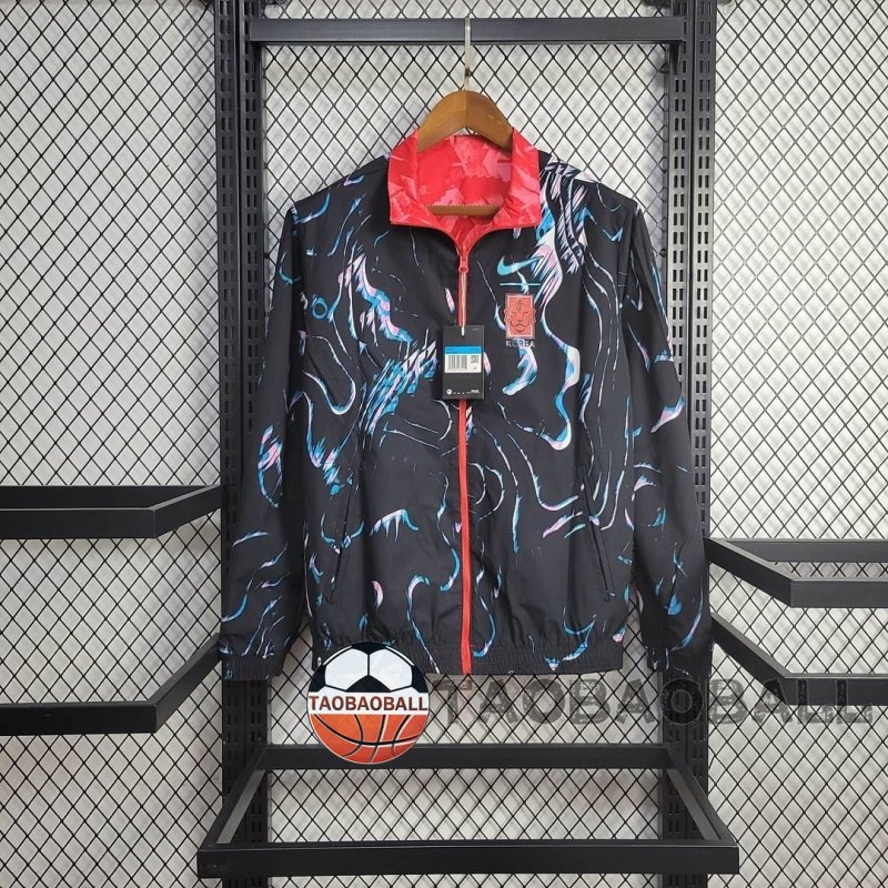 2024 South Korea Reversible Windbreaker Football Shirt