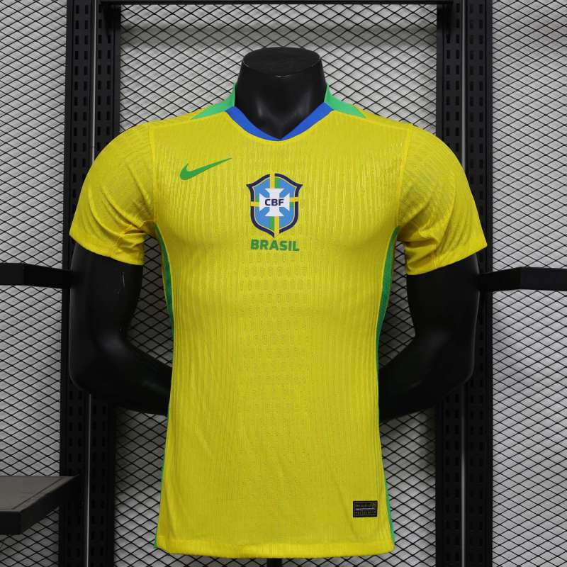 2025/2026 Brazil Home Player Football Shirt