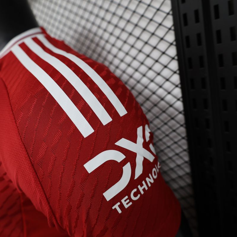 2024/2025 Player Edition Jacquard Manchester United Home Football Jersey