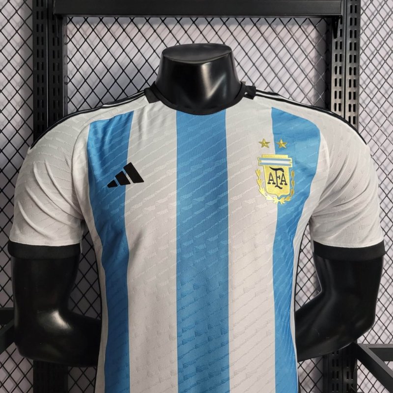 2022 Player Version Argentina Home Football Shirt