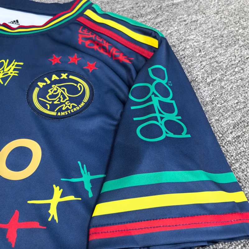 2025/26 Ajax Graffiti Fan Edition Football Jersey