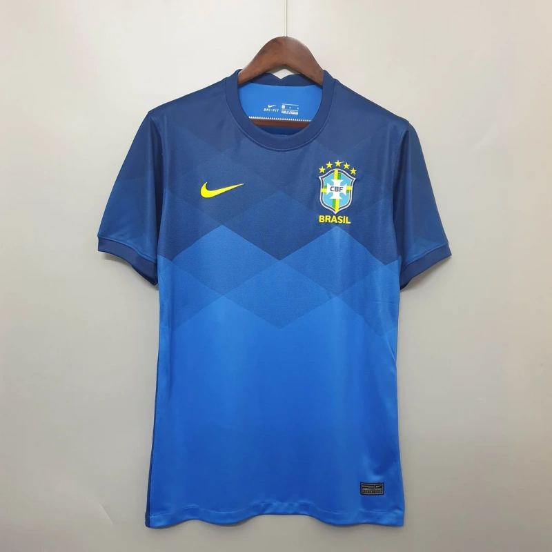 2020 Brazil Away Football Shirt