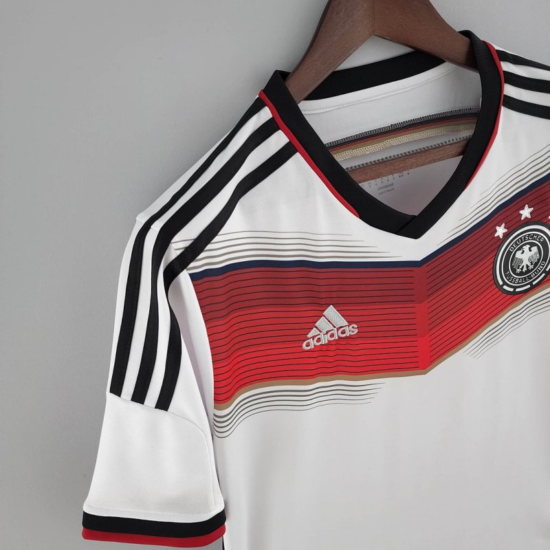 2014 Retro Germany Home Football Shirt