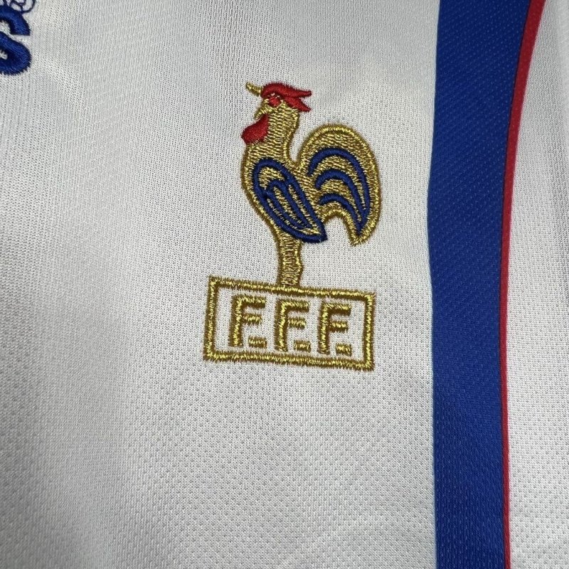 1996 Retro France Away Football Shirt