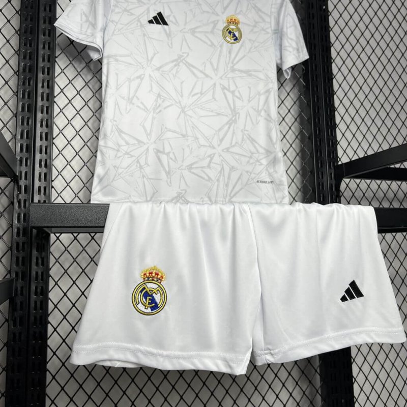 2024/2025 Real Madrid Home Football Shirt Kids Size